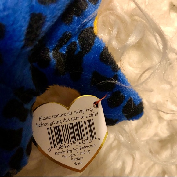 RARE ORIGINAL Beanie Baby Lizzy Mint condition with Errors retired. - Picture 6 of 11